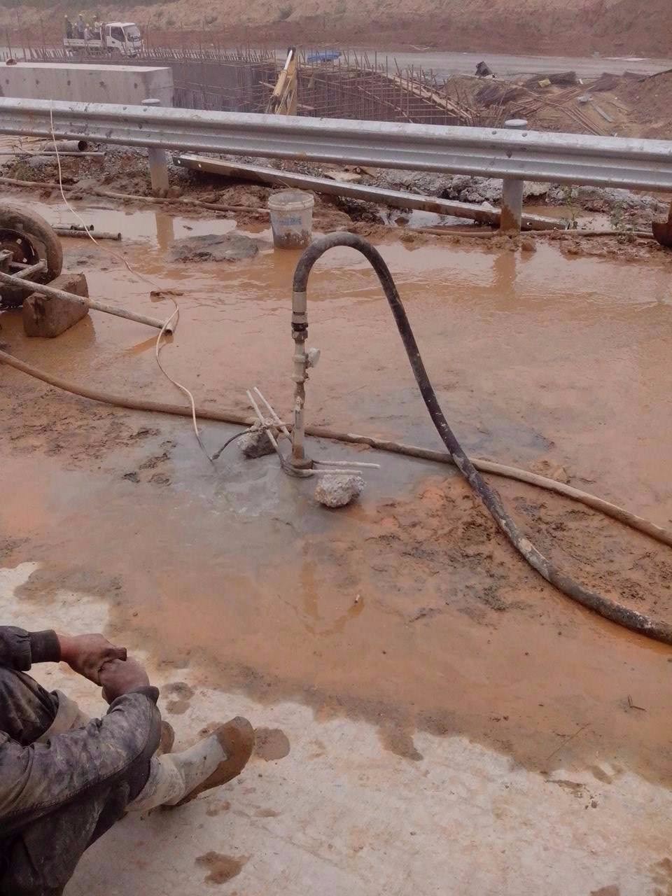 罗田路基压密注浆