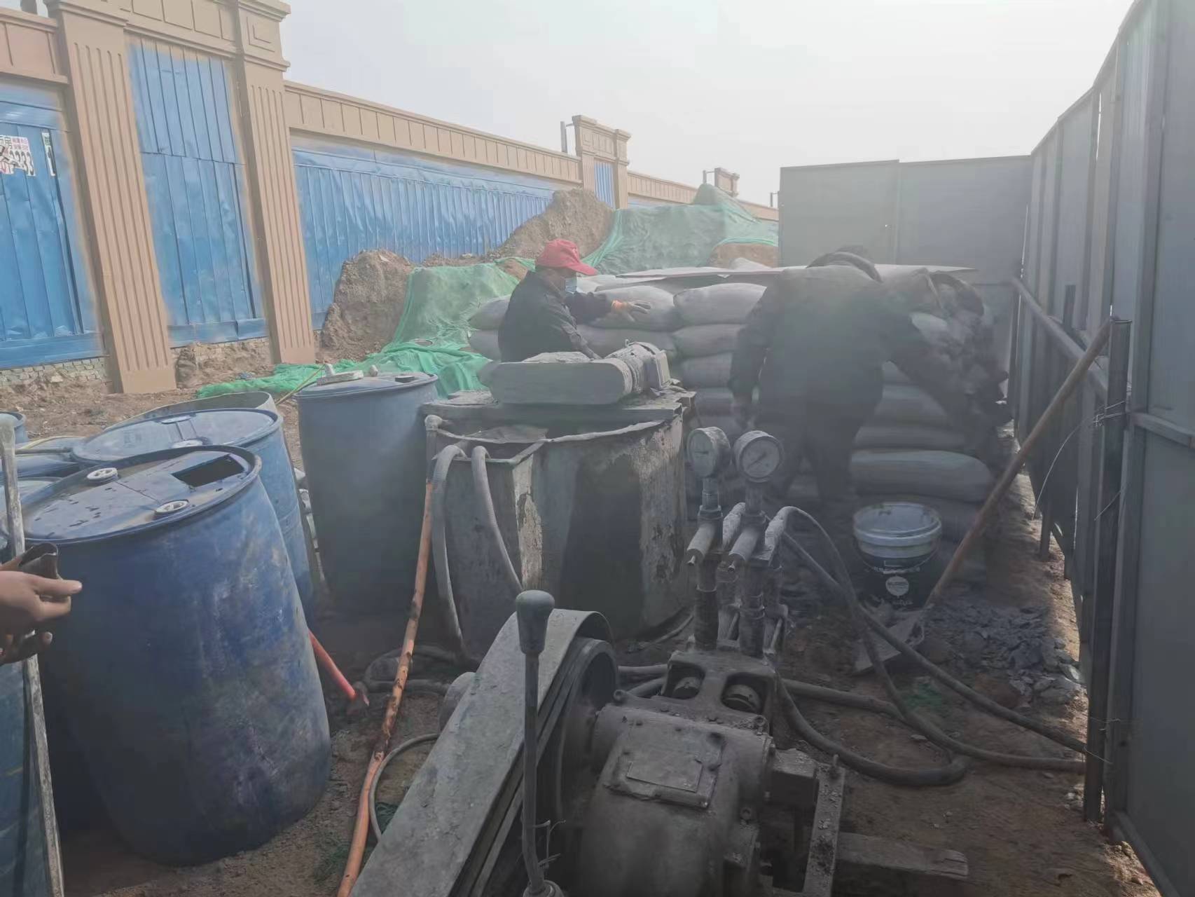 罗田房屋下沉注浆